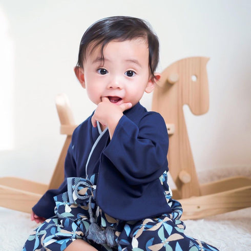 mocmof モクモフ ベビー 袴 ロンパース 622-256322 和服 着物