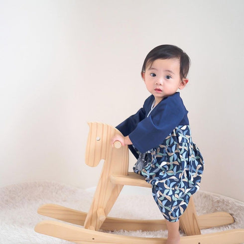 mocmof モクモフ ベビー 袴 ロンパース 622-256322 和服 着物