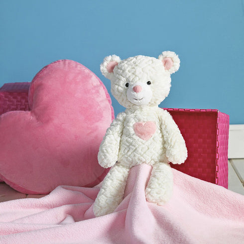 Mary Meyer パティ ハート ベア くま ぬいぐるみ ホワイト メリーマイヤー 38163