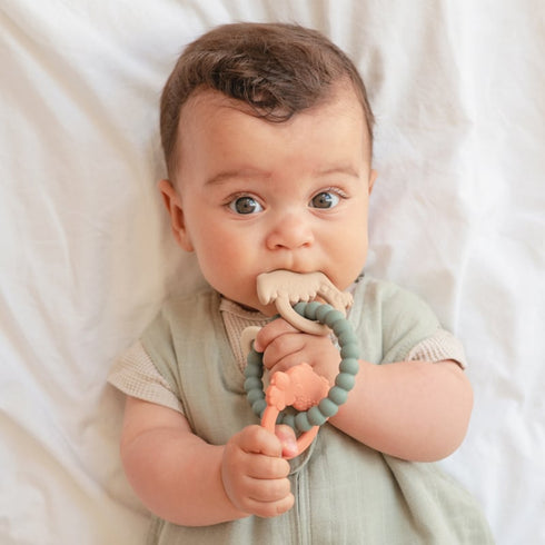 Mushie Teething Ring ティーシングリング 歯固め ファーストトイ ムシエ