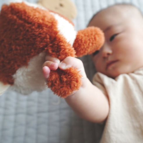 amanoppo もちふわブロック ふわふわ + 森のおともだち お洗濯できるギフト向けの布ブロック あまのっぽ