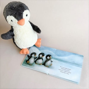 Jellycat ジェリーキャット The Naughty Penguins Book ペンギンの絵本 BK4NP