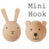 OYOY mini Hook 木製ミニフック アニマルフック 子供部屋インテリア オイオイミニ