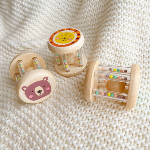 Adnil LAND カラコロ鳴らして遊ぶ! RATTLE ANIMAL ラトル 木のおもちゃ アドニルランド