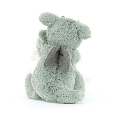 Jellycat Baby ドラゴン 龍 グリーン ぬいぐるみ ブランケット Bashful Dragon Soother タオル スーザー ジェリーキャット ベビー