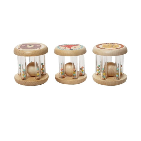 Adnil LAND カラコロ鳴らして遊ぶ! RATTLE ANIMAL ラトル 木のおもちゃ アドニルランド