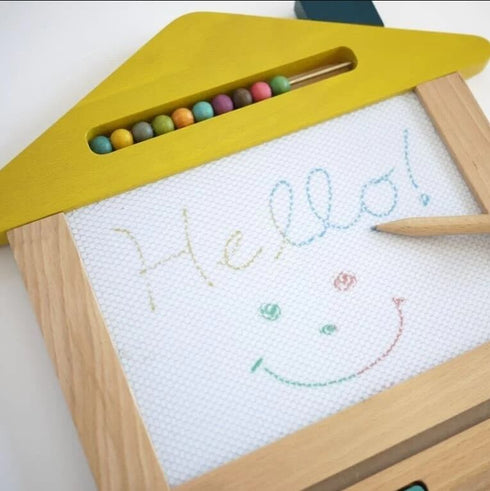 gg* ジジ oekaki house オエカキハウス おえかきボード 木のおもちゃ おうち キャット くるま ドッグ kiko+&gg*