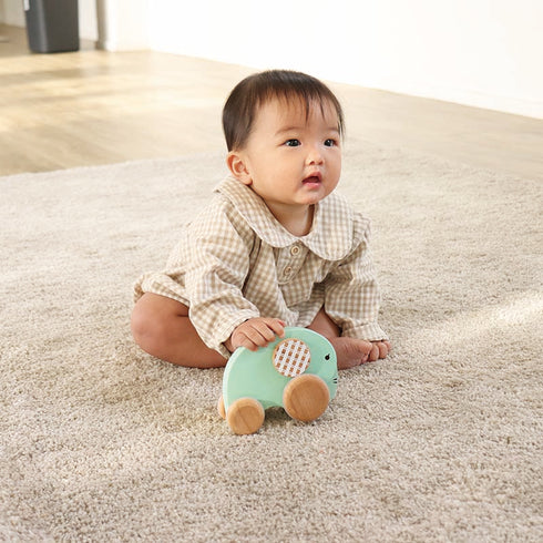 GENI retron forest レトロンフォレスト くるくるプッシュトイ おっとりEllie -エリー- ぞう ジェニ