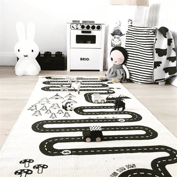 OYOY mini Adventure Rug アドベンチャーラグ 道路 くるま遊び 子供部屋 オイオイミニ