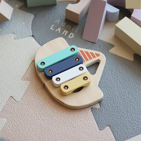 Adnil LAND LITTLE XYLOPHONE 優しい音色のおもちゃの木琴 木のおもちゃ