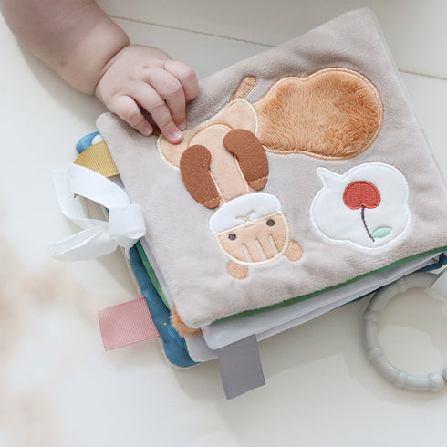 amanoppo ふんわりえほん BOX入 りすくんのさくらんぼ探し 布絵本 あまのっぽ