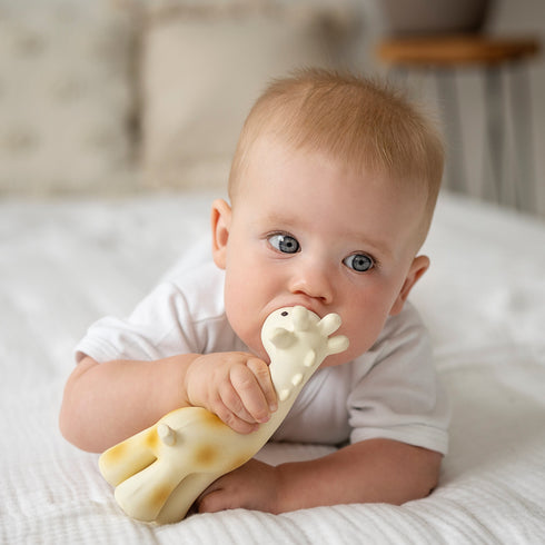 TIKIRI ティキリ Rattle & Bath Toy Giraffe きりん ラトル&バストイ お風呂のおもちゃ