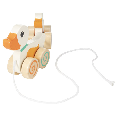 Egmont Toys 木製 あひるの親子 プルトイ PULL ALONG MAMMY AND BABY DUCK 引っ張るおもちゃ エグモントトイズ