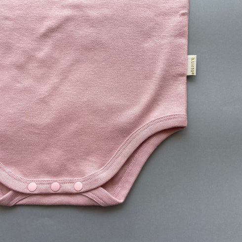 3.LIETO おでかけロンパース 70cm 80cm モスピンク ストームブルー 日本製 スリーリエート