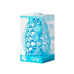 Cognikids 哺乳瓶用ハニカムカバー Baby Bottle Gripper 哺乳瓶カバー スカイブルー コグニキッズ