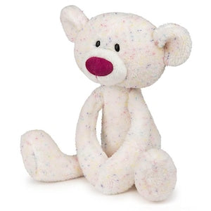 GUND ベビートゥースピック コンフェティベアくまのぬいぐるみ つぶつぶ ホワイト 6061451 ガンド