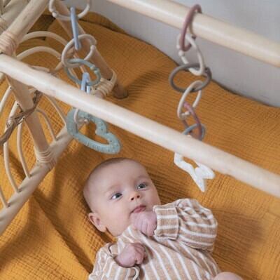 BIBS BABY-BITIE ベビーバイト 歯固め Star 星 くすみカラー ビブス