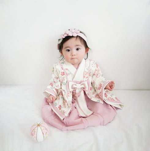 mocmof かんざし風 ヘアバンド お花 つまみ細工 女の子 髪飾り 622-456031K モクモフ