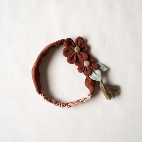 mocmof かんざし風 ヘアバンド お花 つまみ細工 女の子 髪飾り 622-456031K モクモフ