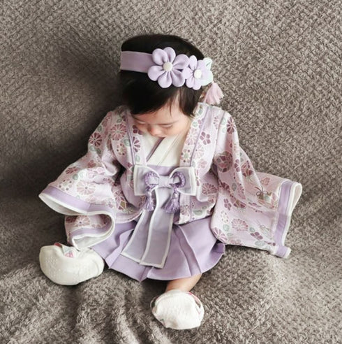 mocmof かんざし風 ヘアバンド お花 つまみ細工 女の子 髪飾り 622-456031K モクモフ