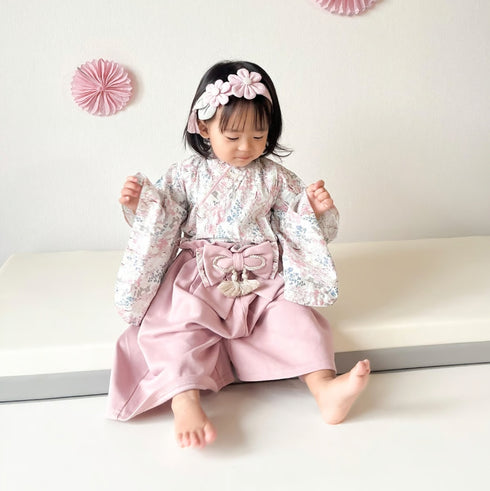 mocmof かんざし風 ヘアバンド お花 つまみ細工 女の子 髪飾り 622-456031K モクモフ