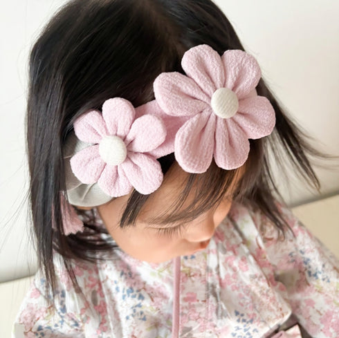 mocmof かんざし風 ヘアバンド お花 つまみ細工 女の子 髪飾り 622-456031K モクモフ