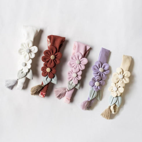 mocmof かんざし風 ヘアバンド お花 つまみ細工 女の子 髪飾り 622-456031K モクモフ