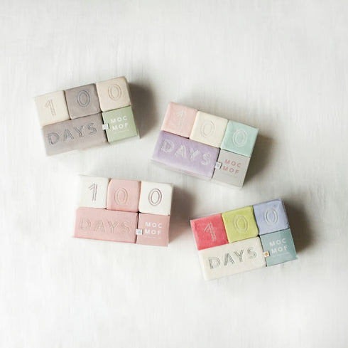 mocmof やわらか マンスリーブロック 布製 おもちゃ 記念撮影 月齢フォト モクモフ