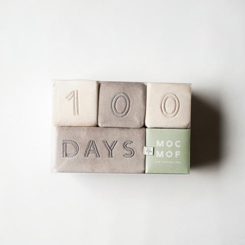 mocmof やわらか マンスリーブロック 布製 おもちゃ 記念撮影 月齢フォト モクモフ