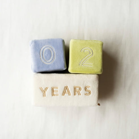 mocmof やわらか マンスリーブロック 布製 おもちゃ 記念撮影 月齢フォト モクモフ