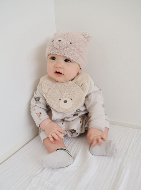 mocmof テディベアスタイ もこもこ くまさん スタイ 622-576206 モクモフ