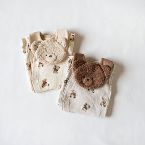 mocmof テディベアスタイ もこもこ くまさん スタイ 622-576206 モクモフ