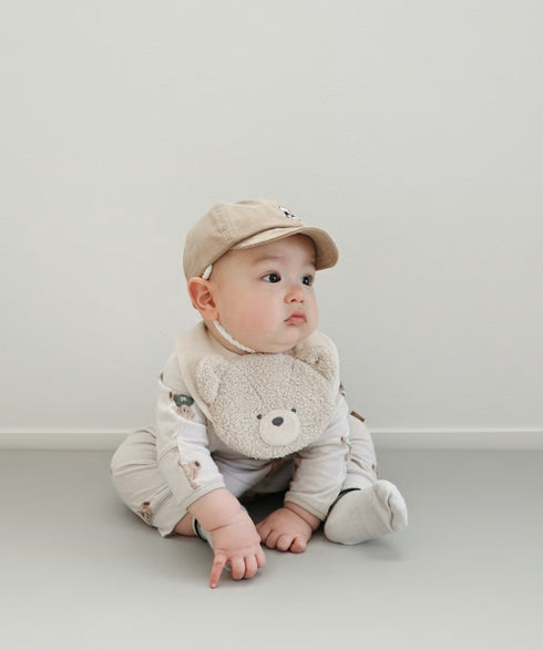 mocmof テディベアスタイ もこもこ くまさん スタイ 622-576206 モクモフ