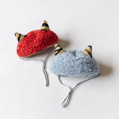 mocmof 節分ヘアバンド+スタイセット ベビー ペットOK 622-650011 箱入り モクモフ