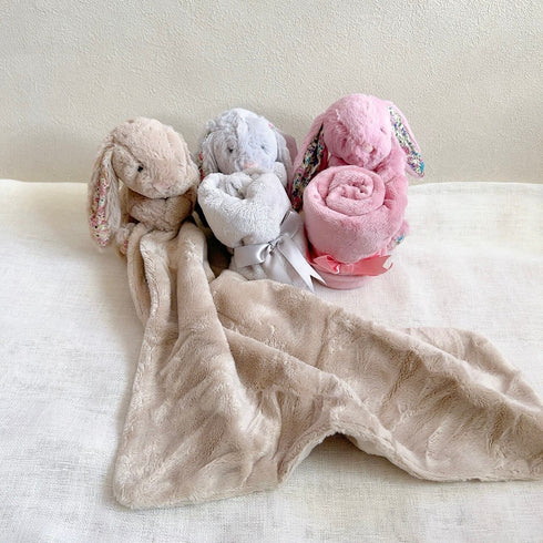 Jellycat Blossom Bunny Soother ベビー ブランケット うさぎ ぬいぐるみ ジェリーキャット