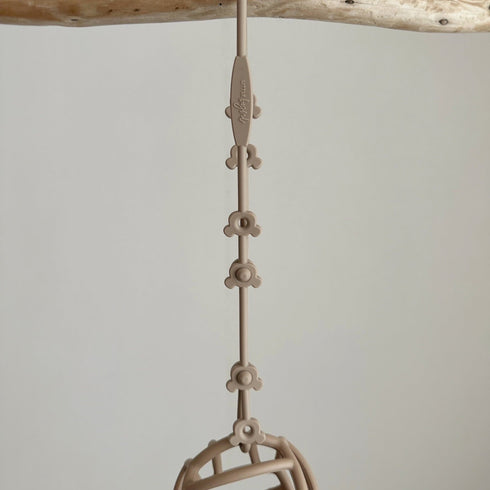 littlebyul 2024 renewal TOYBANDトイバンド brown おしゃぶりホルダー おもちゃホルダー トイホルダー りとるびょる