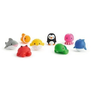 munchkin ぷかぷか水でっぽう 8コ入 オーシャン お風呂遊び・水遊びおもちゃ マンチキン