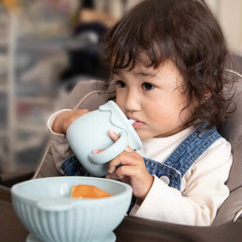 Love my lil 3wayマグ シリコン製 ストローマグ スナックカップ 両手持ちコップ ラブマイリル