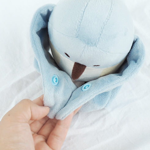 amanoppo ぬいけっと 青い鳥 ぬいぐるみ&ブランケットセット あまのっぽ