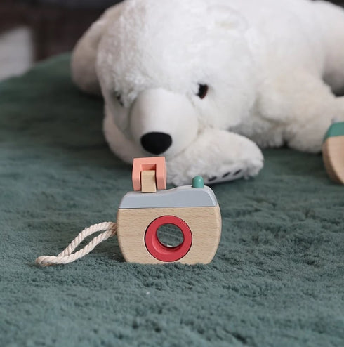 Adnil LAND 木製カメラ FLASHING TOY CAMERA フラッシング トイ カメラ アドニルランド