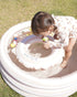 Love my lil ラウンドプール 70cm 90cm ビニールプール ストライプ ボーダー ピンク ブルー ラブマイリル