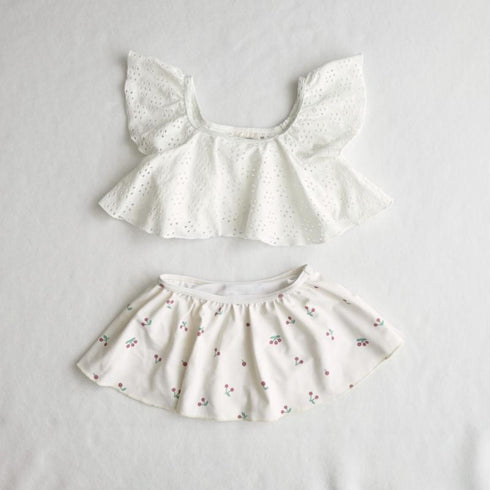 coto cotte ひらひら セパレート 水着 キッズ ベビー 80cm 90cm 100cm 110cm 722-460050 フリル 子供用 コトコト