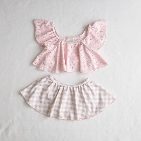 coto cotte ひらひら セパレート 水着 キッズ ベビー 80cm 90cm 100cm 110cm 722-460050 フリル 子供用 コトコト