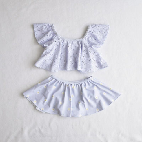 coto cotte ひらひら セパレート 水着 キッズ ベビー 80cm 90cm 100cm 110cm 722-460050 フリル 子供用 コトコト