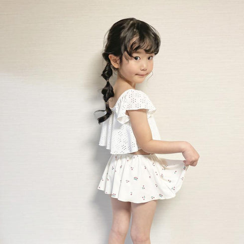 coto cotte ひらひら セパレート 水着 キッズ ベビー 80cm 90cm 100cm 110cm 722-460050 フリル 子供用 コトコト