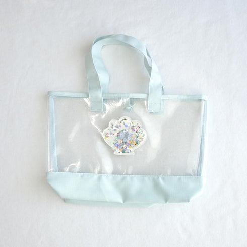 coto cotte キラキラ アップリケ プールバッグ クリアバッグ 海水浴 ビニールバッグ 722-460060 コトコト 女の子