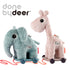 Done by Deer プルトイ Pull along, ぞう ブルー ピンク Elphee, blue / Raffi, powder ぬいぐるみ ダンバイディア