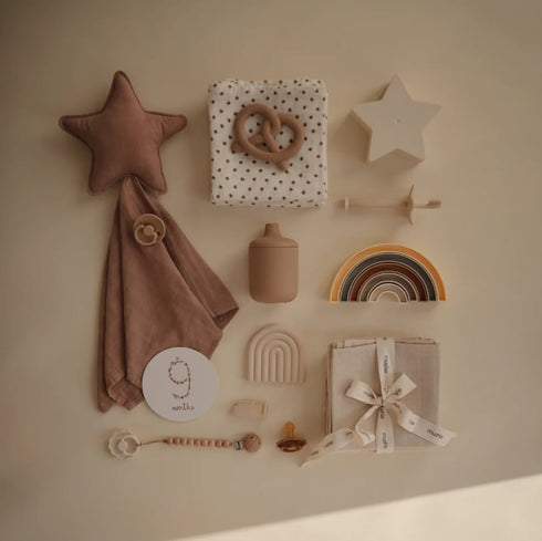 Mushie Pretzel Teether プレッツェル 歯固め ベビートイ ムシエ