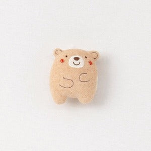 Amorosa mamma にぎにぎ くまのコットン くまのリネン Sサイズ 日本製 オーガニックコットン100% アモローサマンマ