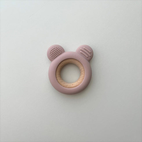 kawaii&born 歯固めリング くまちゃん シリコン 木製